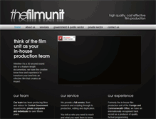 Tablet Screenshot of film-unit.co.uk